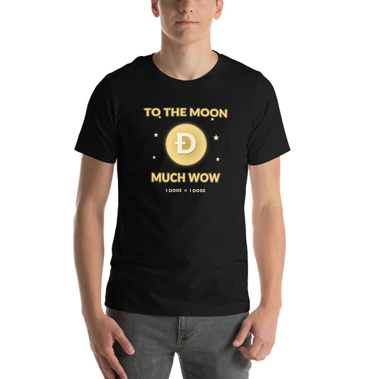 Dogecoin To The Moon T-Shirt – photo 1 of 6