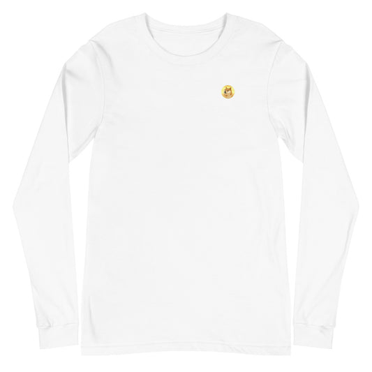 Dogecoin Unisex Long Sleeve Tee – photo 1 of 5