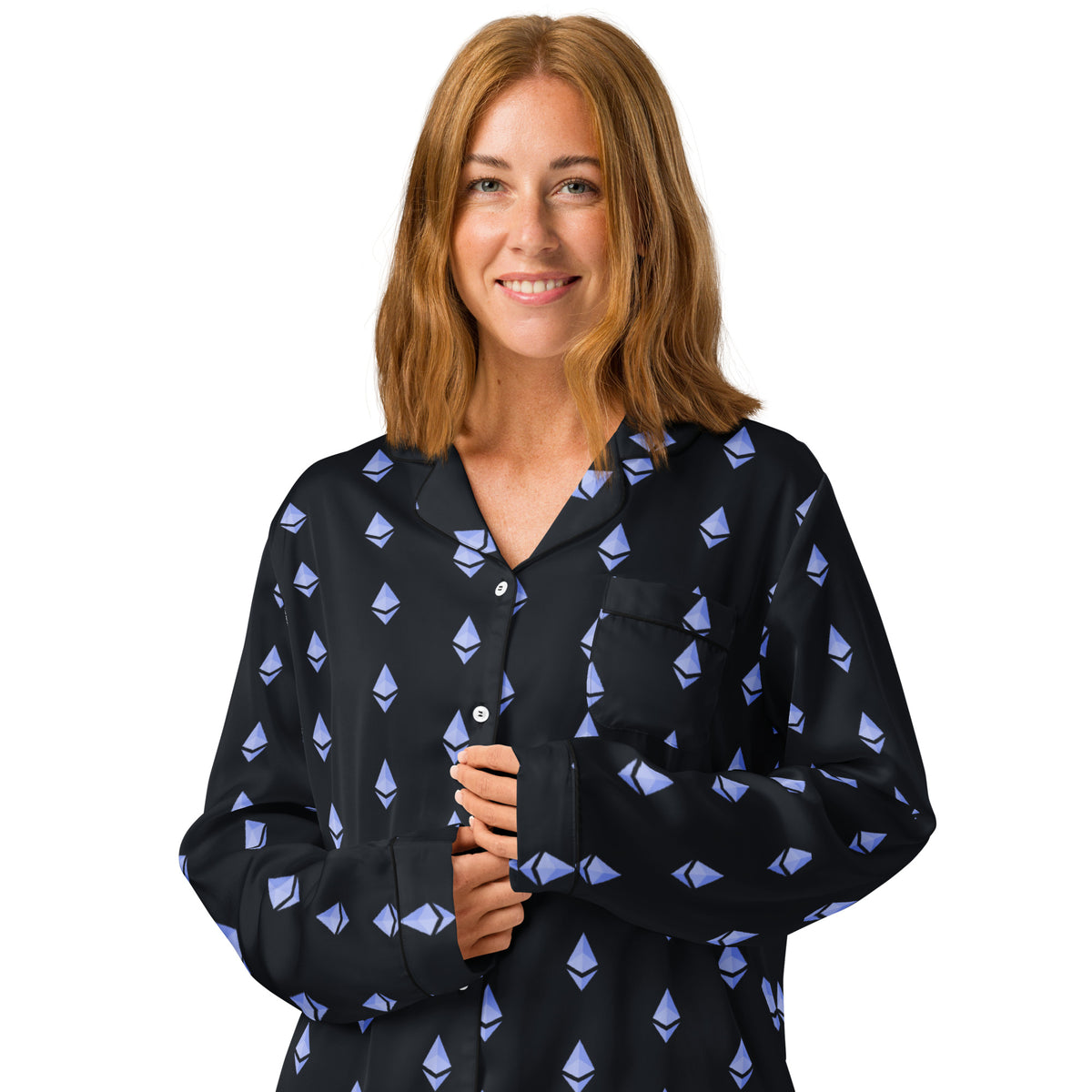 Ethereum All-Over Pajama Top – photo 3 of 4