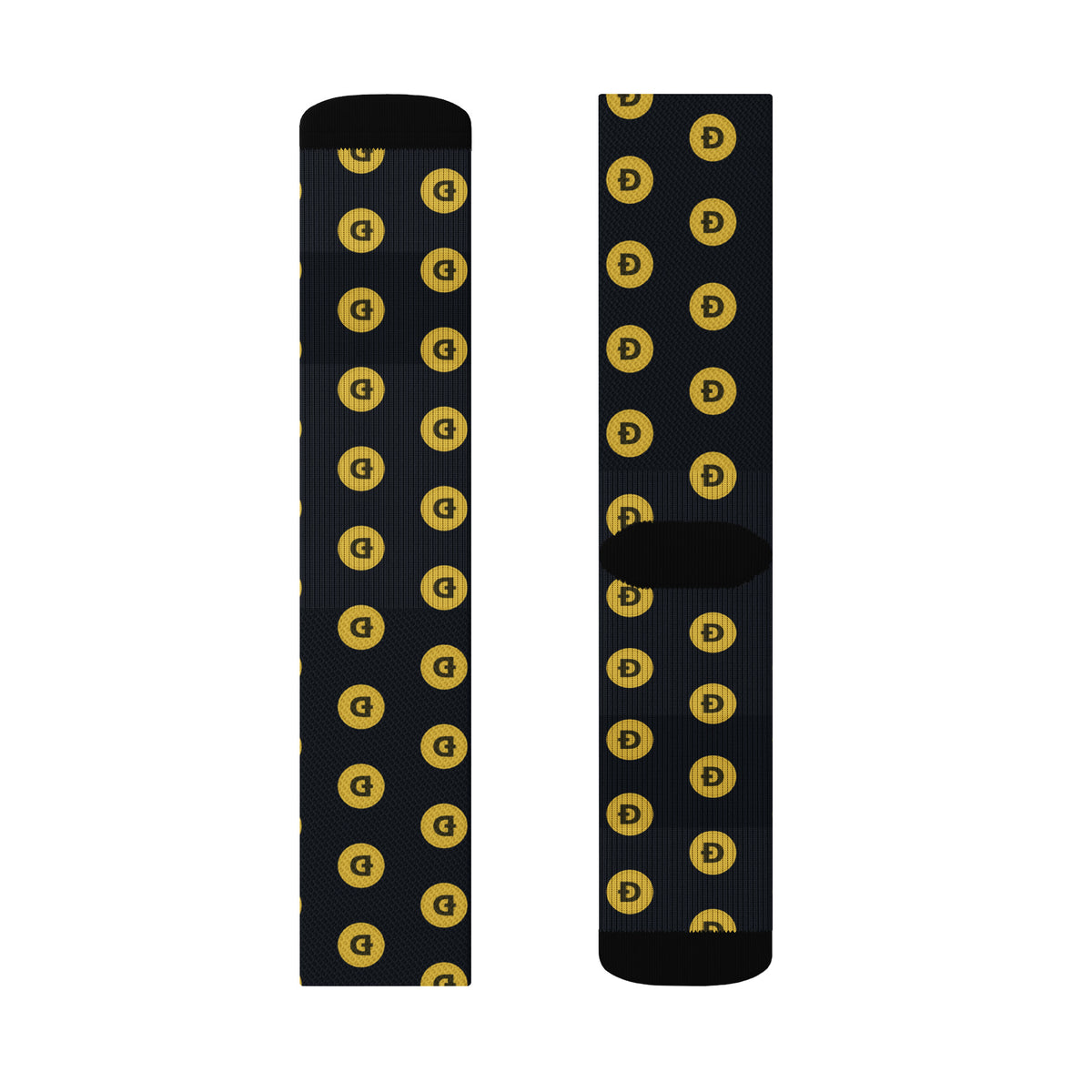 Dogecoin All-Over Crew Socks – photo 2 of 6