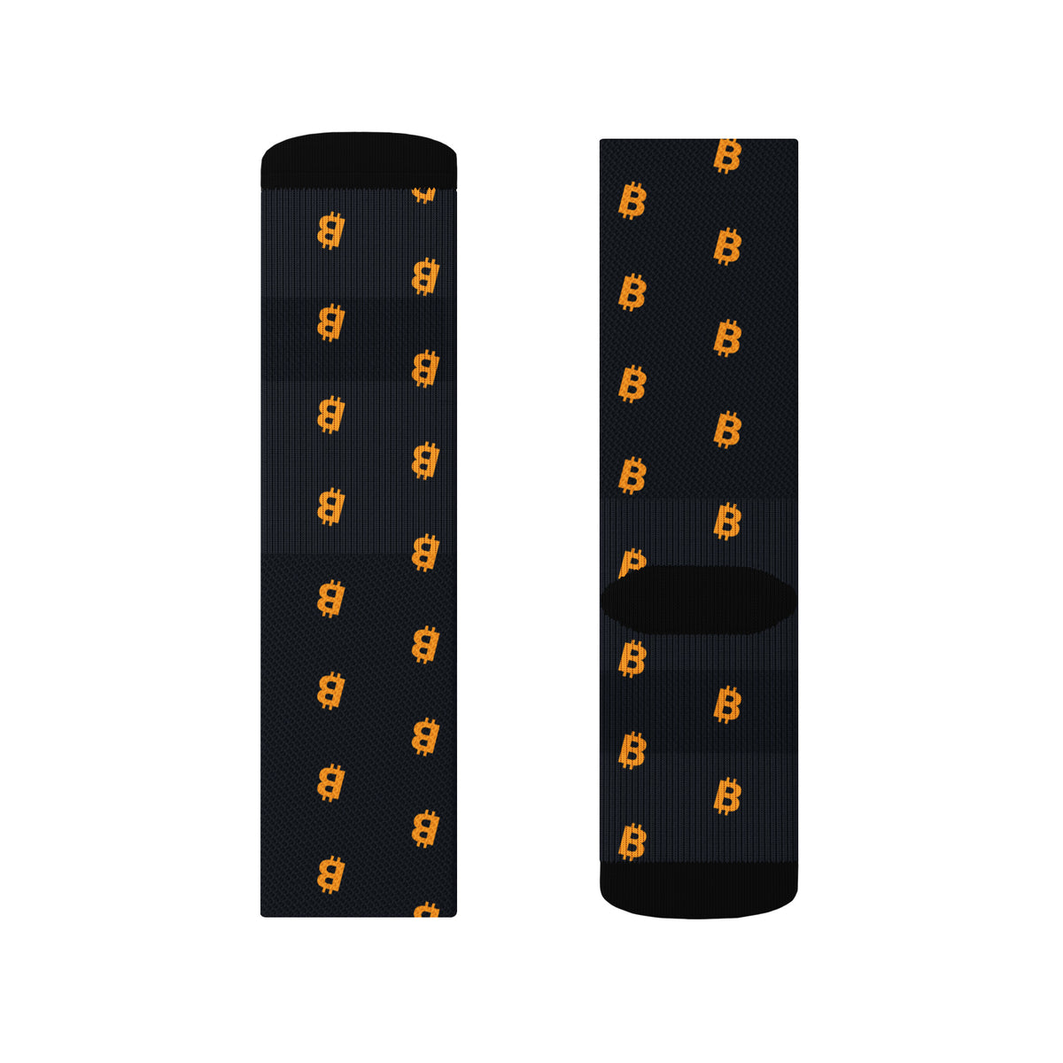 Bitcoin All-Over Crew Socks – photo 1 of 6