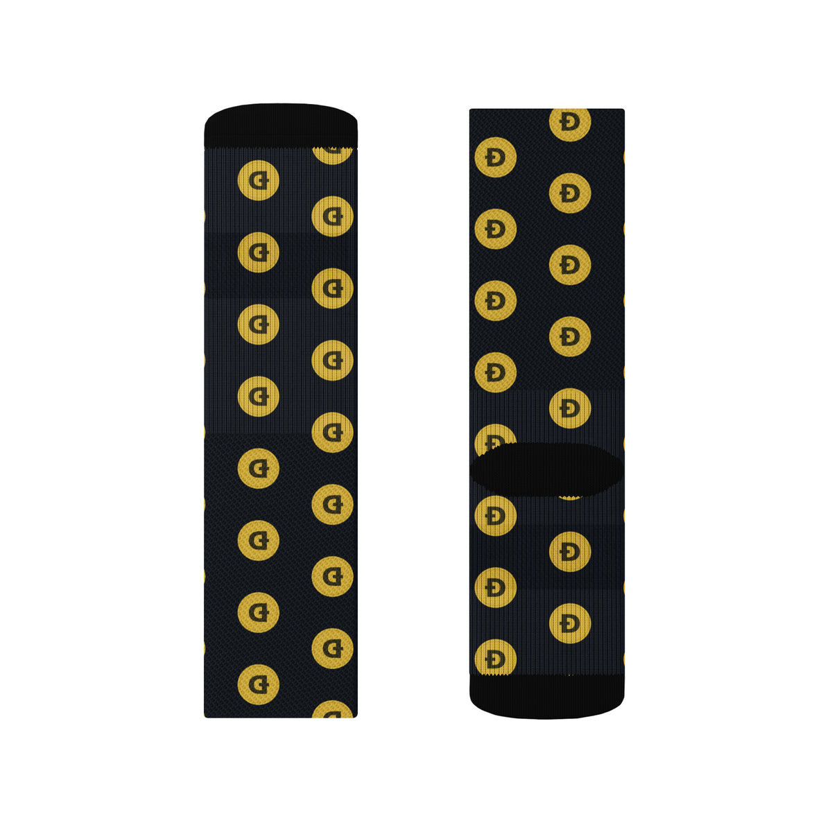 Dogecoin All-Over Crew Socks – photo 1 of 6