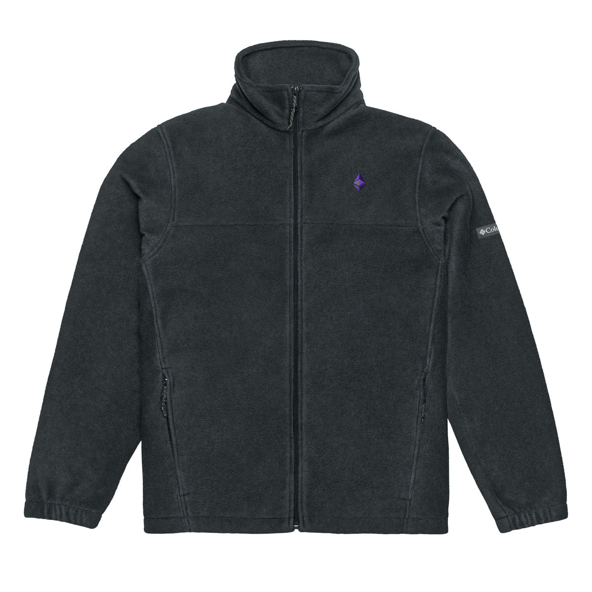 Ethereum Logo Embroidered Fleece Jacket – photo 1 of 2
