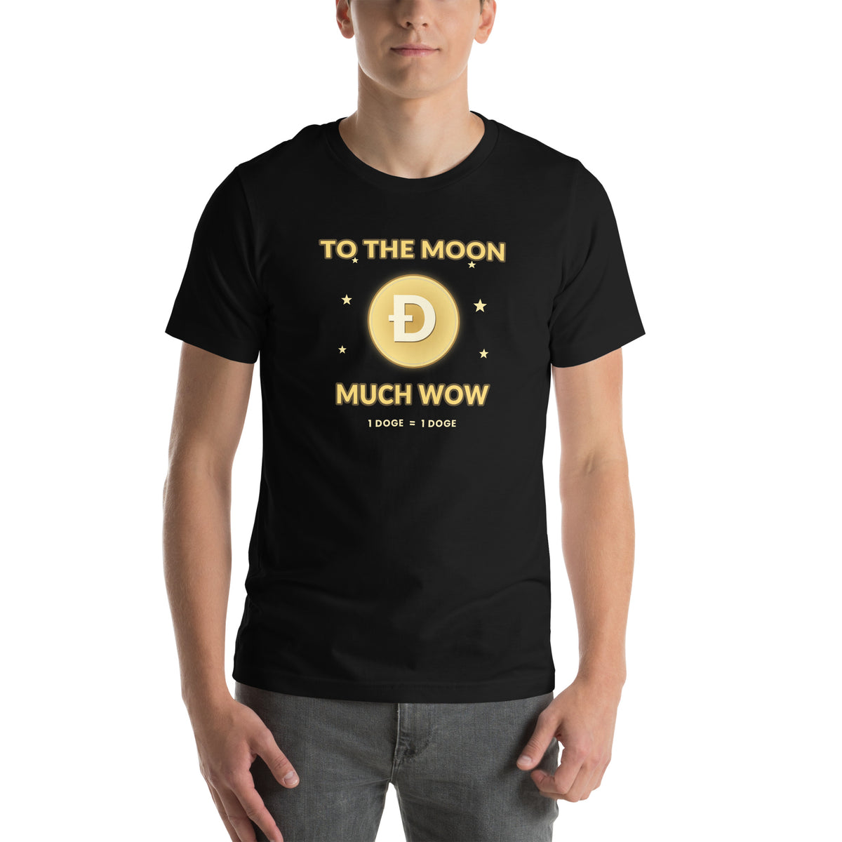 Dogecoin To The Moon T-Shirt – photo 1 of 6