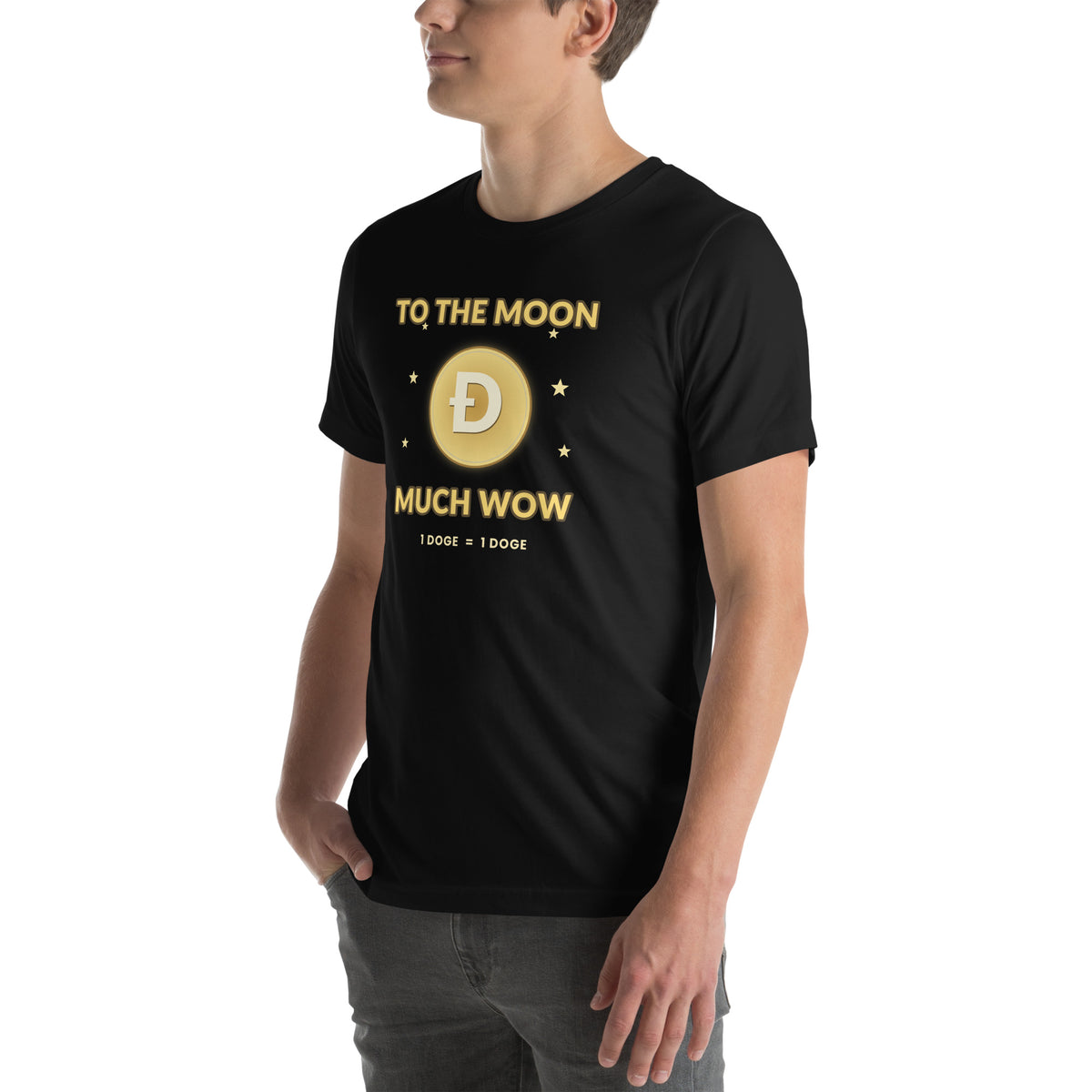 Dogecoin To The Moon T-Shirt – photo 4 of 6