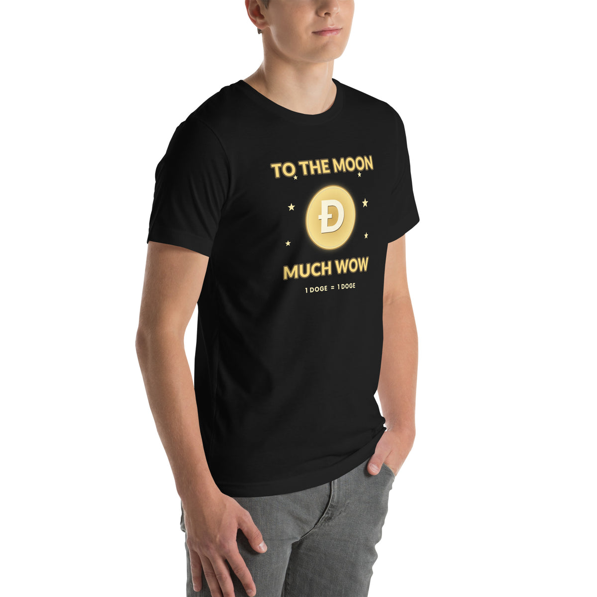 Dogecoin To The Moon T-Shirt – photo 6 of 6