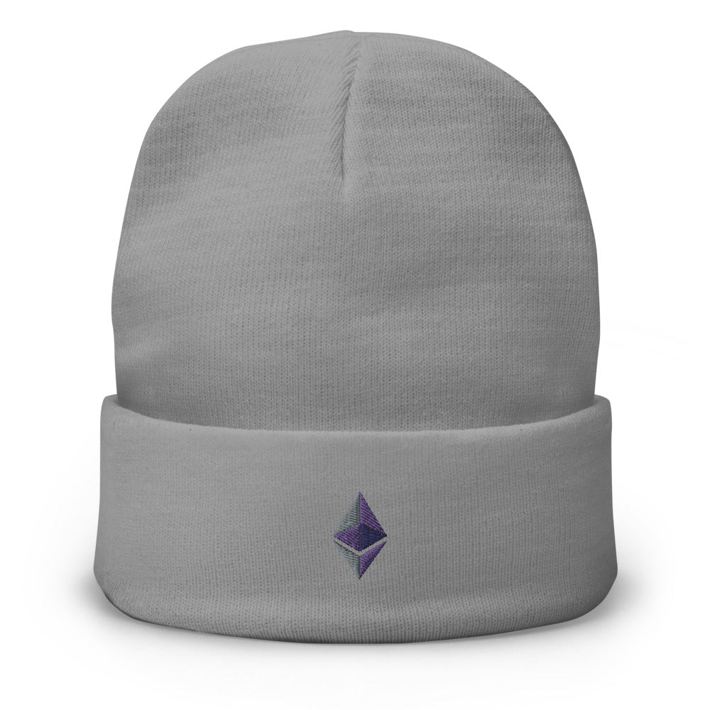 Ethereum Embroidered Beanie – photo 4 of 4