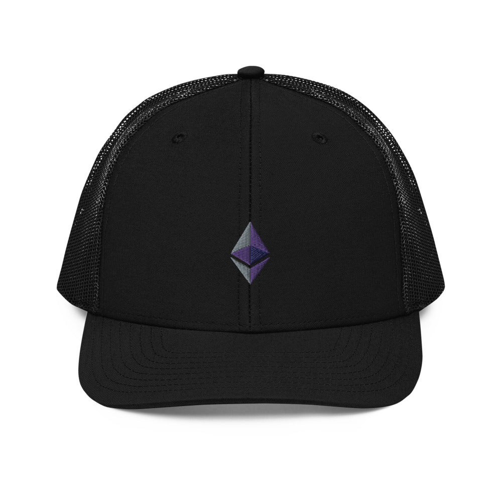 Ethereum Embroidered Trucker Cap – photo 2 of 9