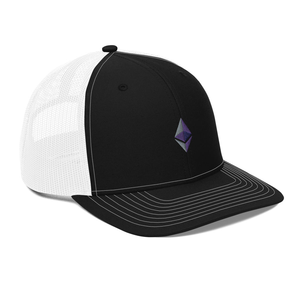 Ethereum Embroidered Trucker Cap – photo 6 of 9
