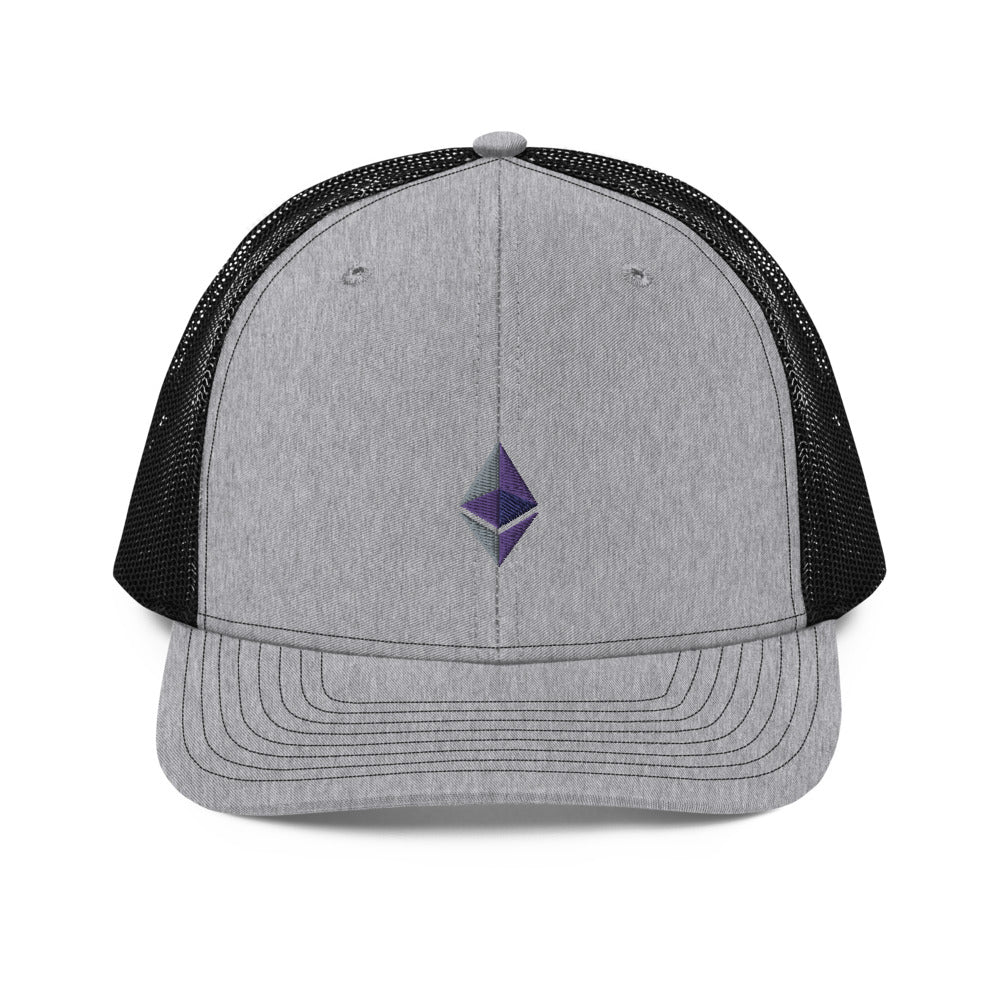 Ethereum Embroidered Trucker Cap – photo 7 of 9
