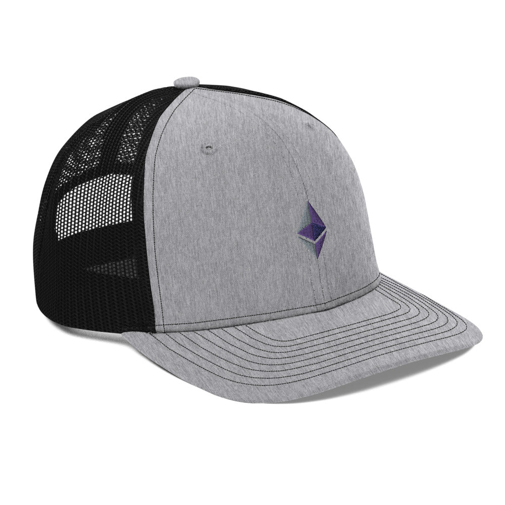 Ethereum Embroidered Trucker Cap – photo 9 of 9