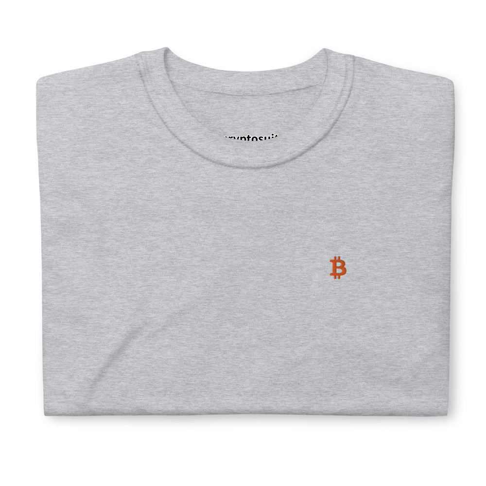 Bitcoin Logo Embroidered Shirt – photo 4 of 5