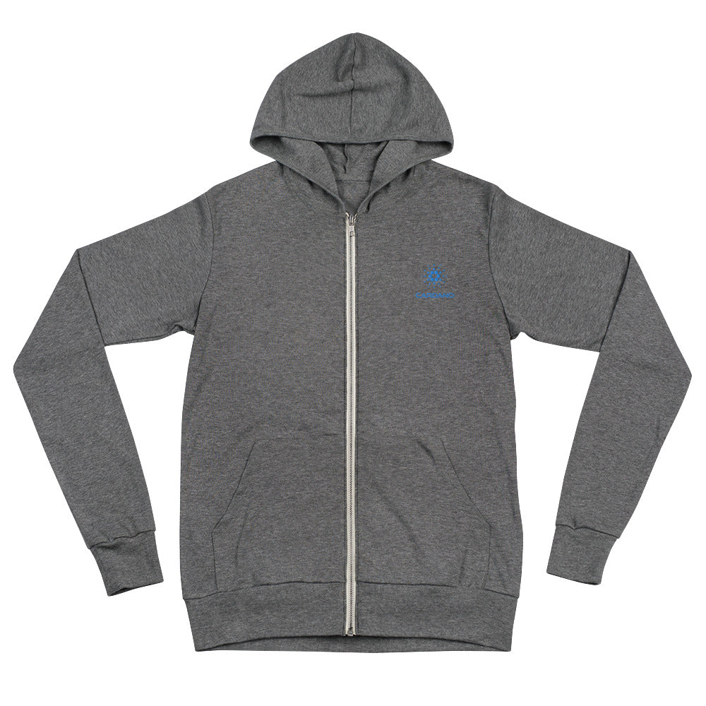 Cardano Embroidered Unisex Zip Hoodie – photo 3 of 3