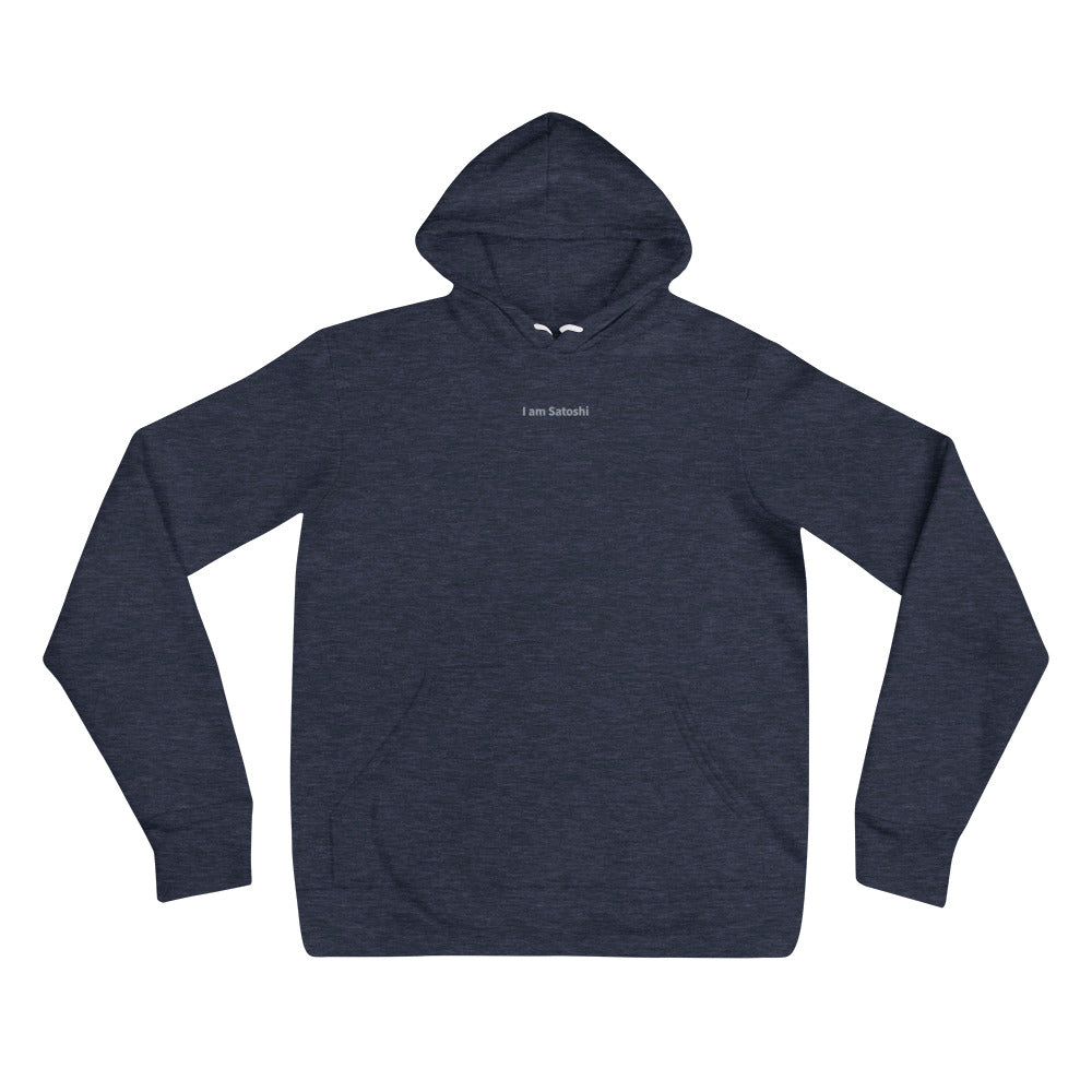 I am Satoshi Embroidered Unisex Hoodie – photo 2 of 4